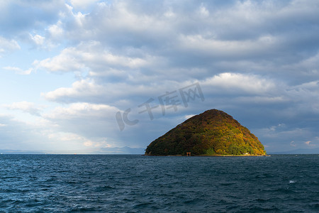鸟井摄影照片_秋天的汤之岛