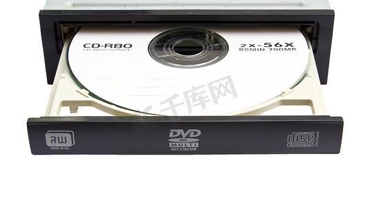 数据弹出摄影照片_打开 DVD 播放器