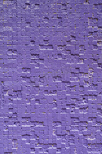 复古墙砖背景摄影照片_复古淡紫色背景砖墙