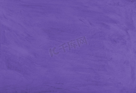 紫色画纹理抽象背景与灰色和黑色色调的笔触。