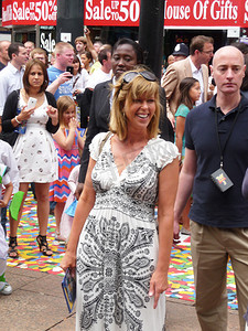 2010 年 7 月 18 日，凯特·加拉威 (Kate Garraway) 出席在伦敦市中心举行的《玩具总动员 3》首映式