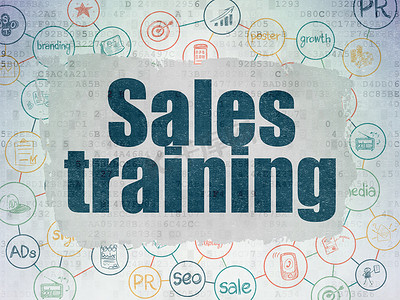 广告理念： 数字数据论文背景销售培训