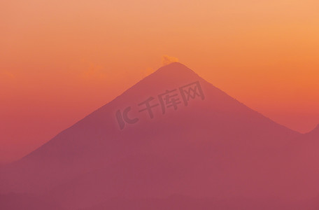 危地马拉的火山