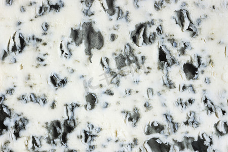 丹麦蓝纹奶酪质地或背景。