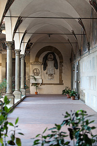 Santissima Annunziata 大教堂在佛罗伦萨。