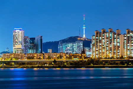 韩国首尔市景