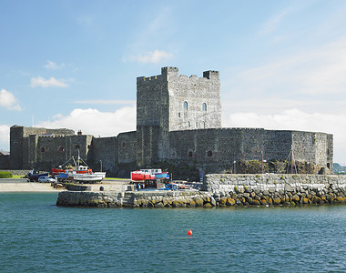 北爱尔兰卡里克弗格斯城堡