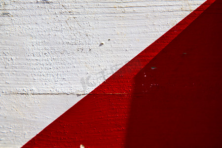 条纹白色红色摄影照片_arsizio 抽象木意大利伦巴第和白色红色条纹