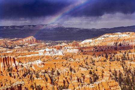 彩虹风暴布莱斯角布莱斯峡谷国家公园犹他州