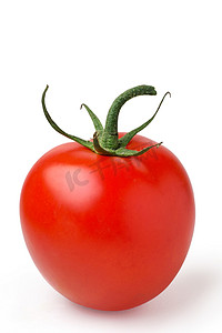 孤立的番茄垂直与剪切路径