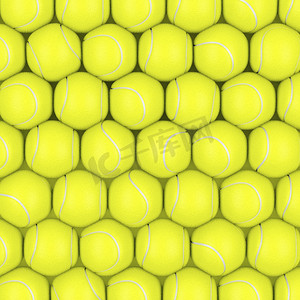 黄色荧光球体摄影照片_排网球