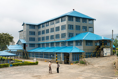 工厂茶摄影照片_茶厂，努沃勒埃利耶，斯里兰卡。