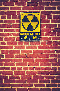 核辐射避难所标志