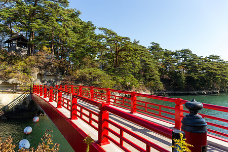 日本松岛和红桥