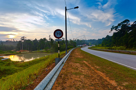 马来西亚乡间小路