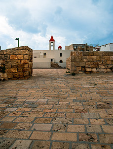 以色列北部的地中海历史名城阿卡