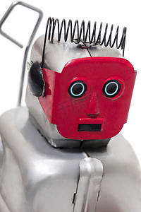 铁皮玩具机器人