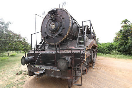 老式火车蒸汽机