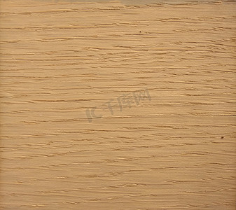 木材染色摄影照片_天然染色橡木柔和的米色木材纹理背景。