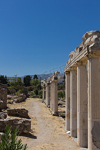 古代体育馆遗址，科斯岛，希腊