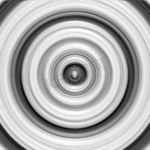 抽象背景，模糊的白色圆圈旋转