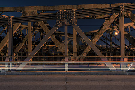 泰勒展开摄影照片_布里斯班的沃尔特泰勒桥。