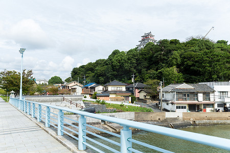 日本唐津城