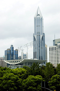 上海 — 现代建筑的全景