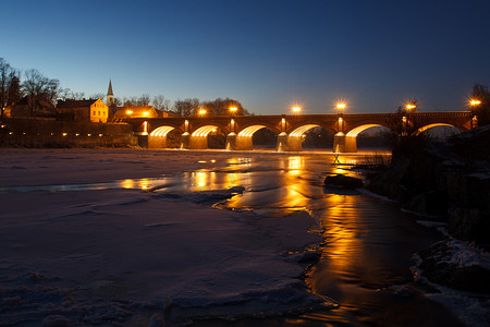 文塔河，库尔迪加，拉脱维亚