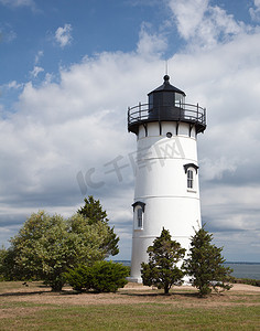 East Chop Lighthouse，玛莎葡萄园岛，马萨诸塞州。