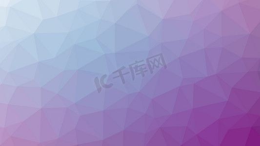 用于设计的许多三角形背景的抽象紫色渐变 lowploly