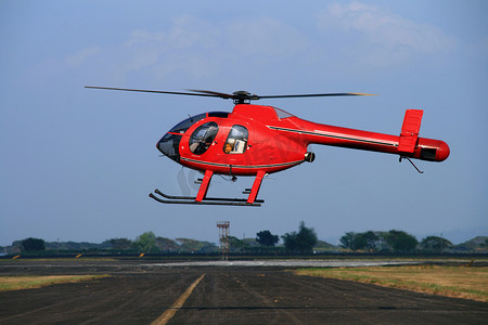 红色直升机 1