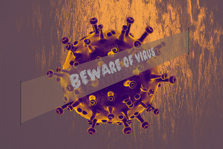 长征胜利宣传海报摄影照片_COVID-19冠状病毒预防和检疫概念宣传海报