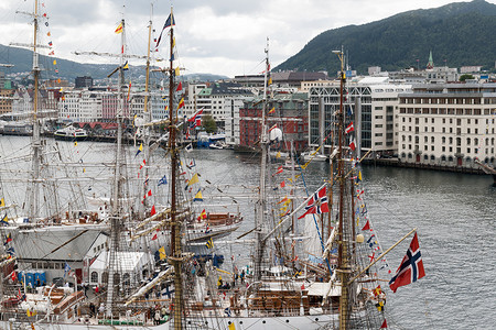 2008摄影照片_2008 年挪威卑尔根高桅帆船赛