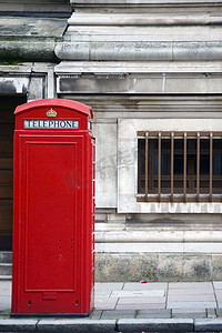 红色电话亭
