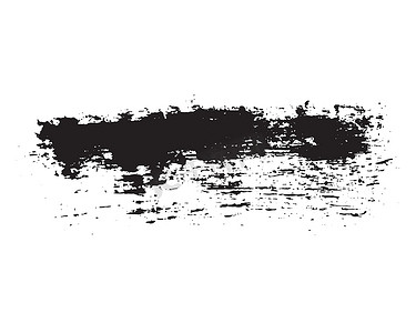 矢量图设计摄影照片_画笔描边设置孤立在白色背景上的手绘 grunge 纹理矢量图