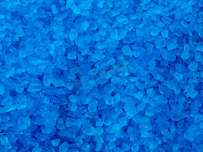 蓝色浴盐背景