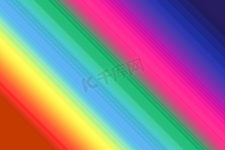 抽象七彩彩虹渐变手绘背景