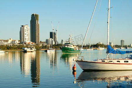 黄金海岸摄影照片_Broadwater Boats 黄金海岸