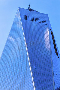 新世界贸易中心玻璃摩天大楼纽约纽约州
