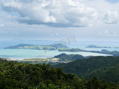 美好的沿海风景，科罗曼德， NZ