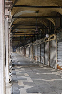 圣马可广场柱廊，威尼斯，威尼托，意大利，欧洲