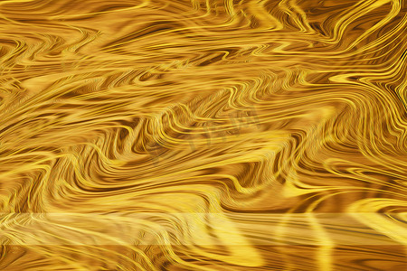 质感金色线条摄影照片_抽象丝绸金色和金色线条奢华质感