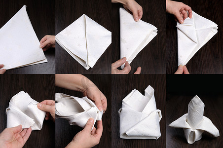 如何折叠餐巾