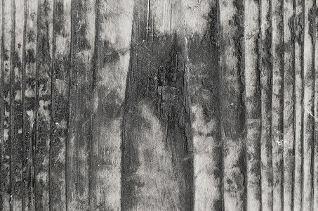 阴燃摄影照片_烧焦的木材纹理黑白颜色