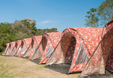 在 Phu samerdown 公园露营