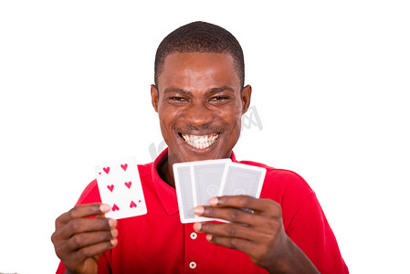 有趣和快乐的人展示游戏卡