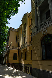 mtkvari摄影照片_格鲁吉亚第比利斯市中心