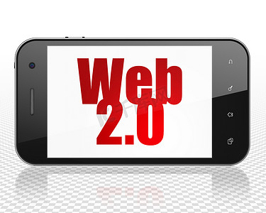 Web 开发概念： 显示 Web 2.0 的智能手机