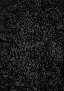 空白抽象黑色纹理皱纹纸